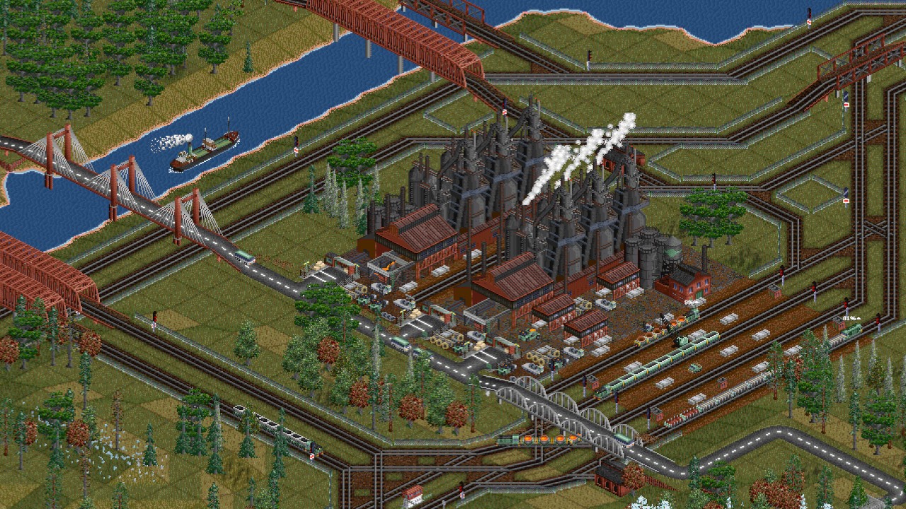 好评如潮模拟游戏《OpenTTD》上架Steam 免费游玩