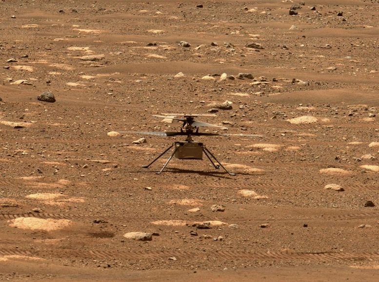 美国宇航局“机智号”直升机首次飞行测试推迟到周三进行