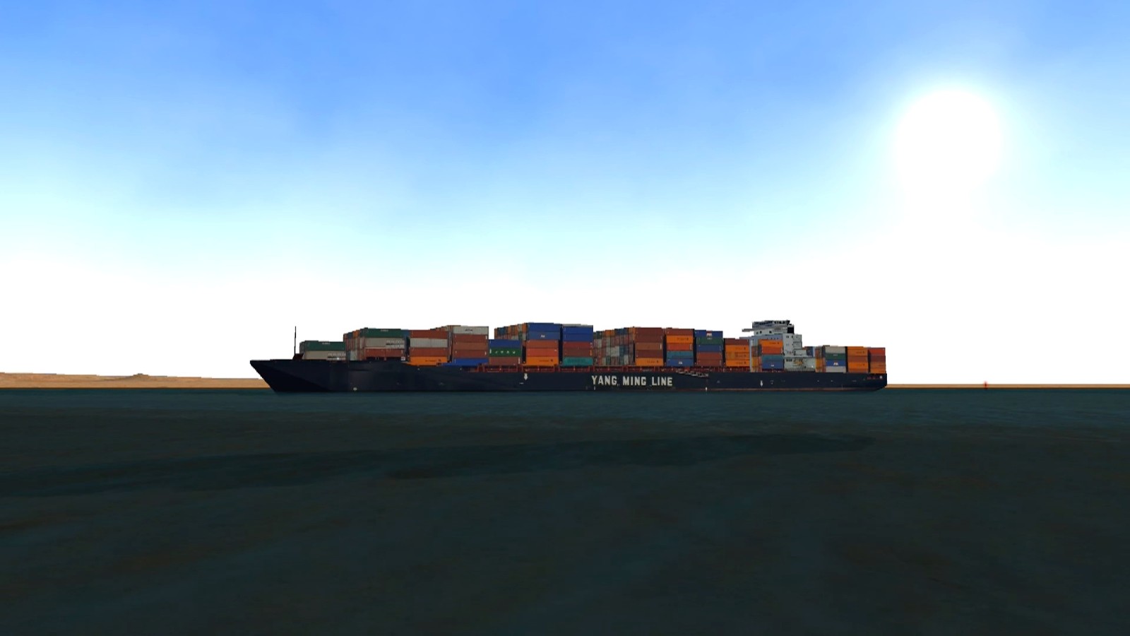 《苏伊士运河模拟器》Steam版发售 弄个巨轮堵港口？