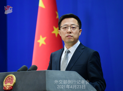 外交部：中國必須統一也必然統一，日方不要有非分之想