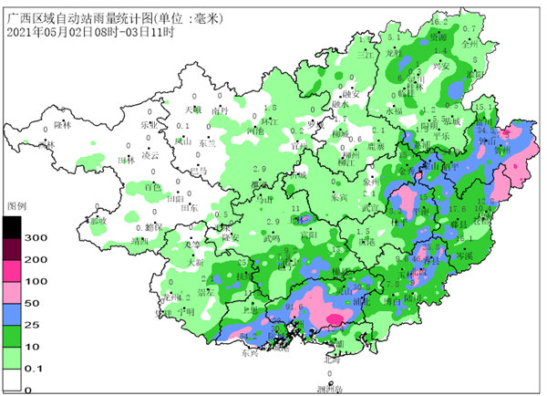 5月3到5日我區有較強降雨過程 廣西氣象 Mdeditor