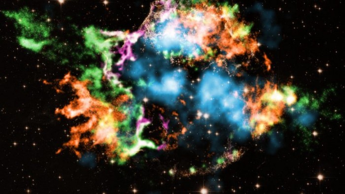 天文学家探测到超新星残骸仙后座A中重要的钛元素-第1张图片-IT新视野