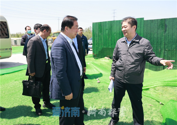 孙立成到天桥调研重点项目建设要素保障工作：强化要素支撑 确保项目快建设早见效