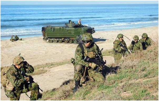 ��Ҽ����4��11�����й����ſ���ϰ���ᵺ��ս�������ǳ���һ����