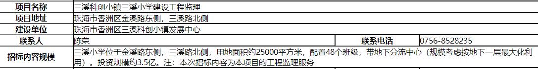 香洲区三溪小学、三溪幼儿园学区或面临调整(图1)