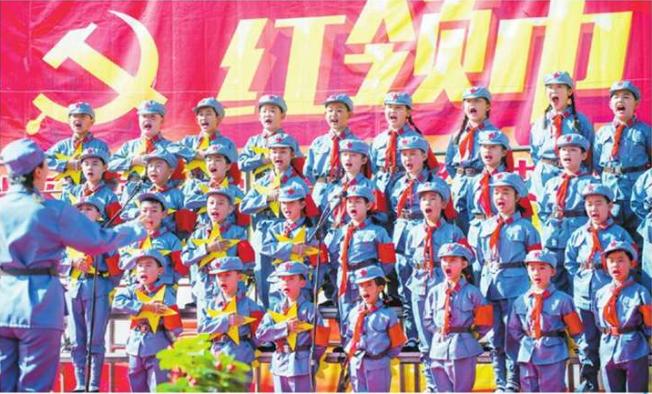 潞州区建东小学：童心向党庆六一(图1)
