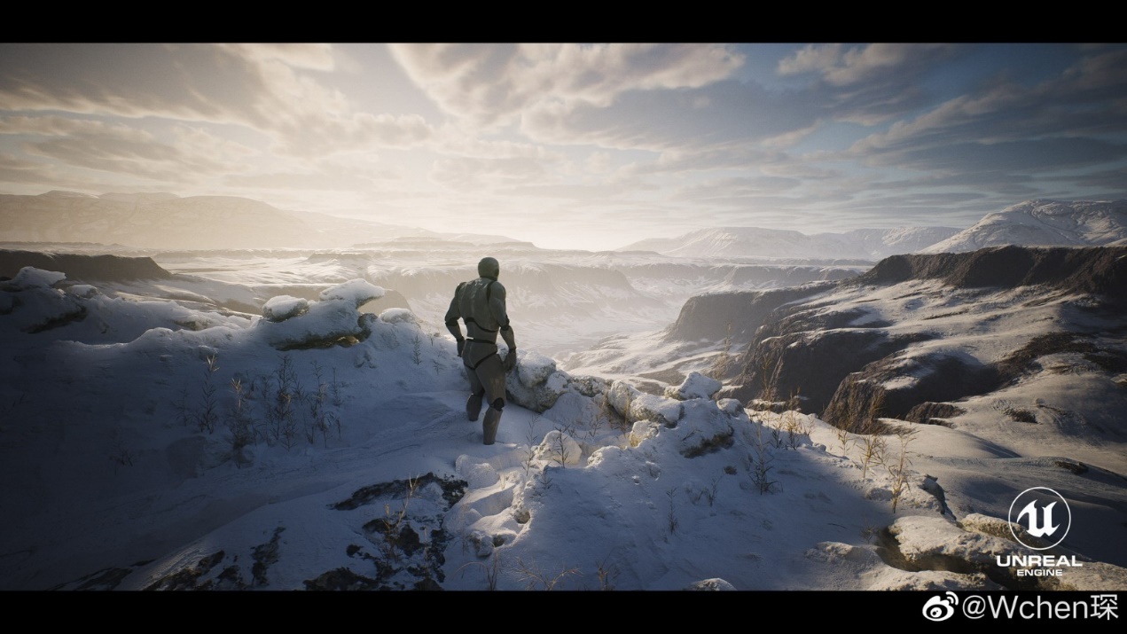 "Black Myth: Wukong" Unreal 5 engine to create a scene map released