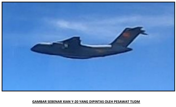马来西亚：中国空军16架战机在南海上空进行演习