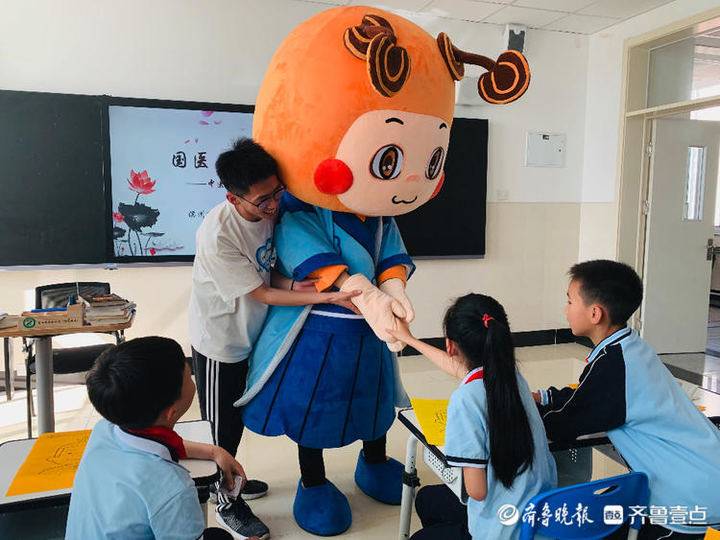 传承中医药文化！滨州医学院“国医‘童’行”活动进小学