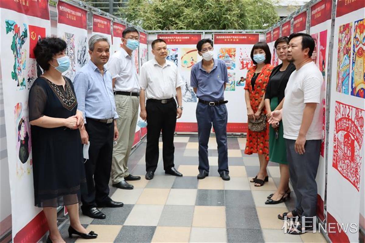 礼赞百年！高校200余件艺术作品讴歌伟大成就