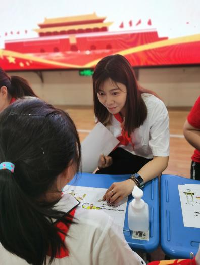 济南市辅仁学校小学段一年级组织红色乐考(图16)