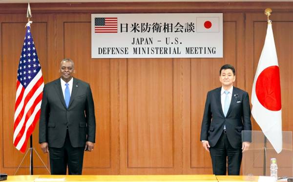 日防相炒作台灣安全與日本直接相關:緊盯中國大陸