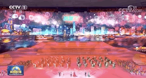 多图直击+现场视频！庆祝建党100周年文艺演出《伟大征程》举行
