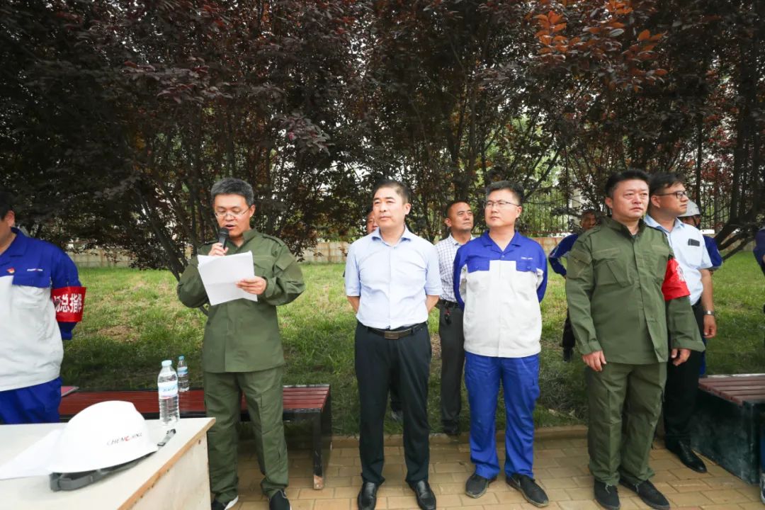 济南新材料产业园区举行防汛应急专项演练