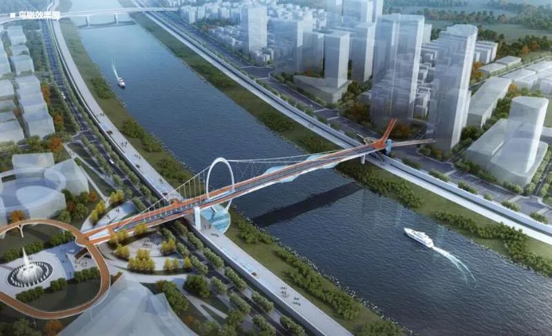 最新透露！武漢首座跨江慢行橋來了，只能走人和非機動車