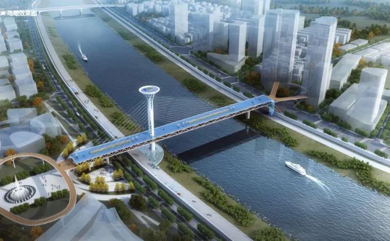 最新透露！武漢首座跨江慢行橋來了，只能走人和非機動車