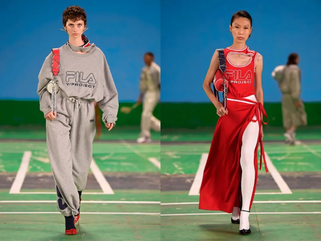 意大利高级时尚品牌fila,打开知名度的同时,安踏也一直在设计上下功夫
