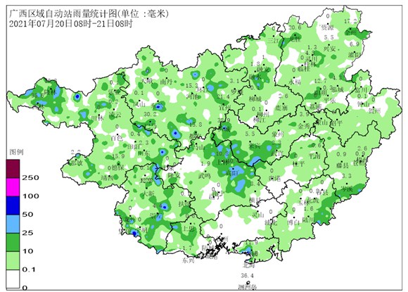 广西注意了！台风“查帕卡”傍晚到夜间进入玉林市南部 广西,注意,台风,帕卡,傍晚