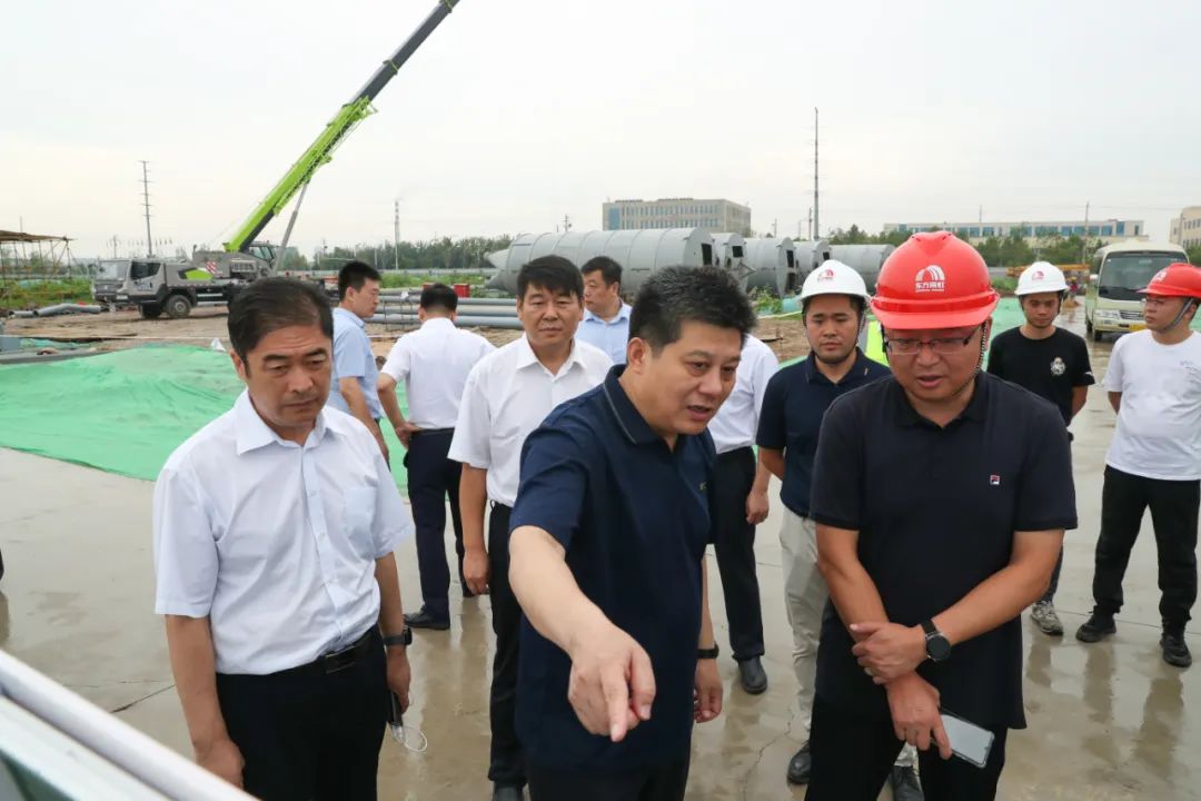 区委书记韩伟到济南新材料产业园区调研