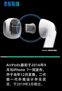 AirPods3或与iPhone13同时亮相，外观酷似AirPods Pro