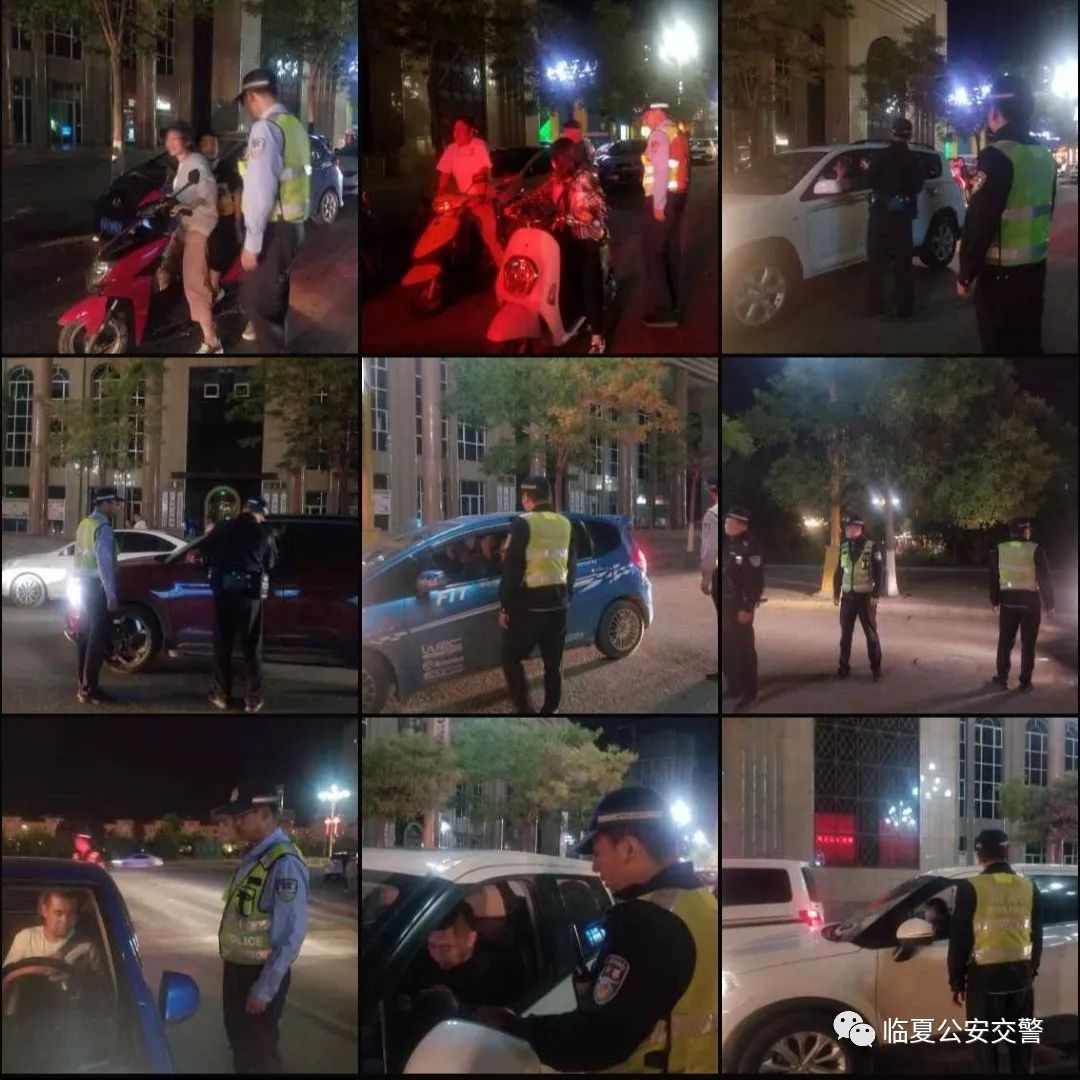 临夏公安交警全面开展交通安全集中整治行动