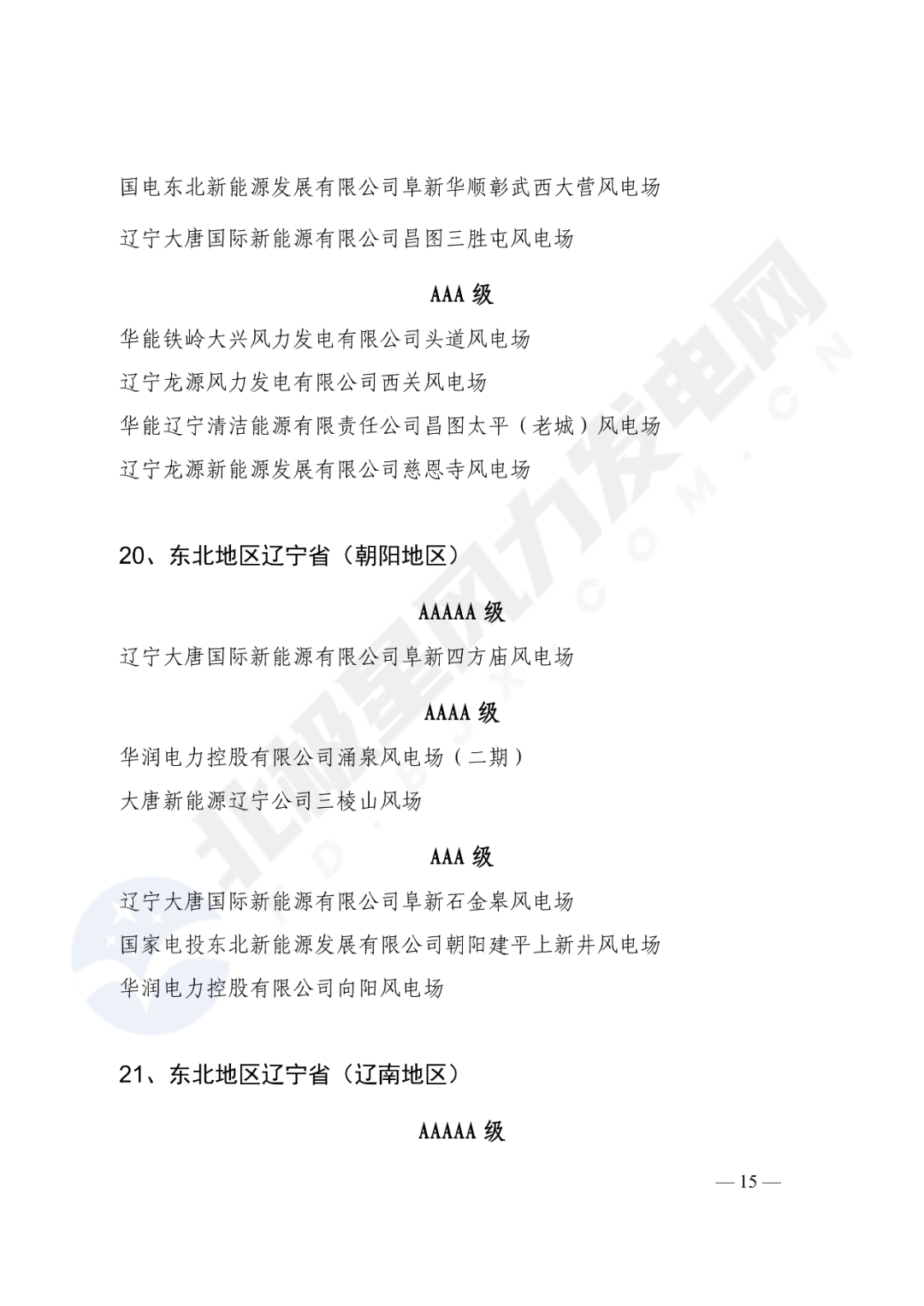 重磅！2020年度最优风电主机厂名单公布