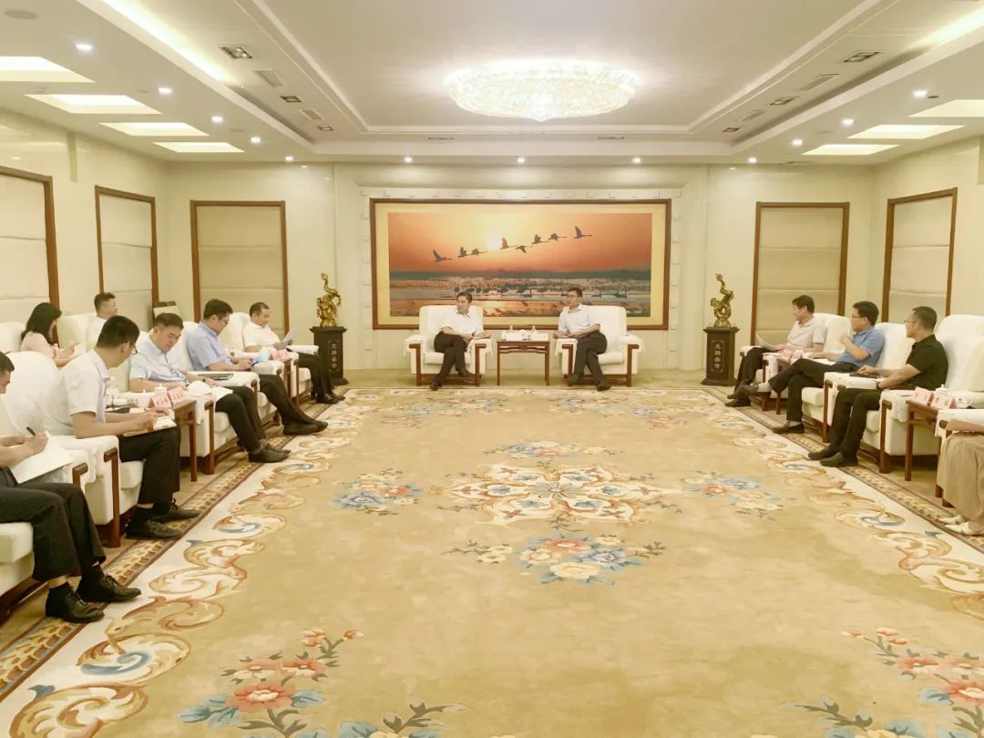 济南新材料产业园区到东营港经济开发区对接交流合作