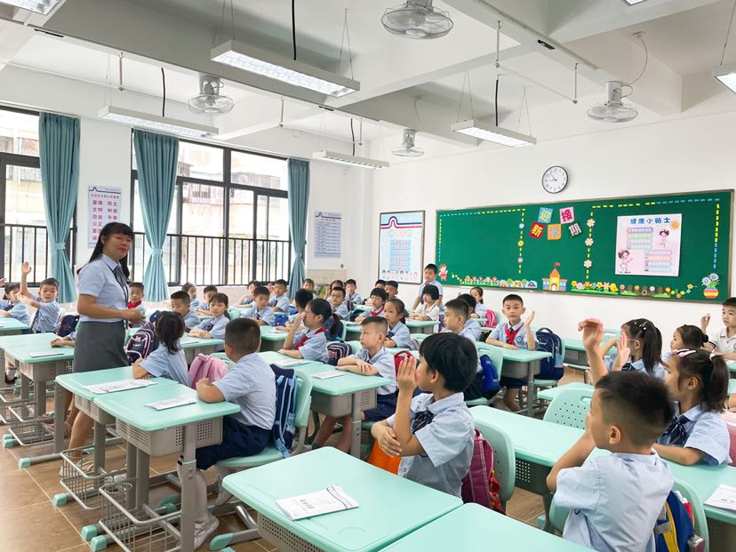 佛山市禅城区东华里小学9月启用!萌娃体验校园(图5)