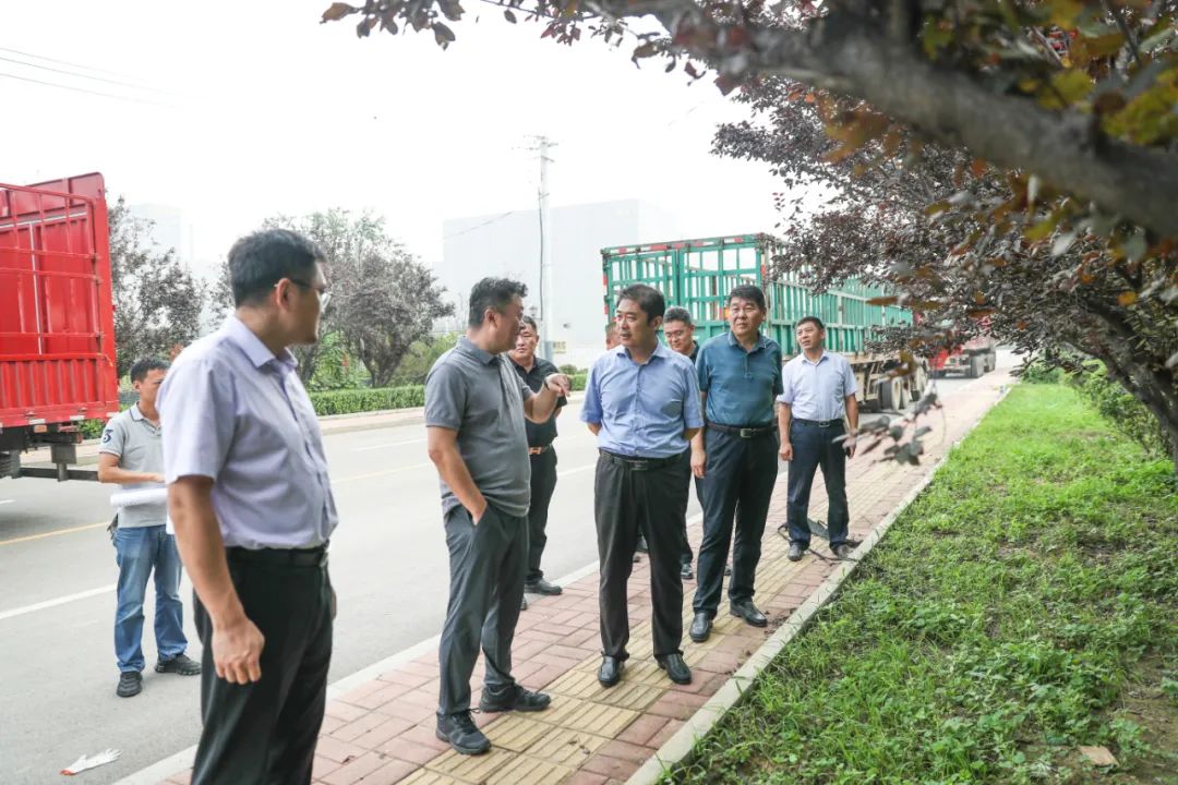 济南新材料产业园区管委会主任韩利师督导征地清表工作