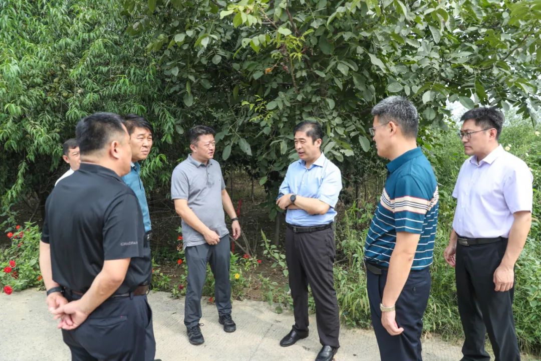 济南新材料产业园区管委会主任韩利师督导征地清表工作