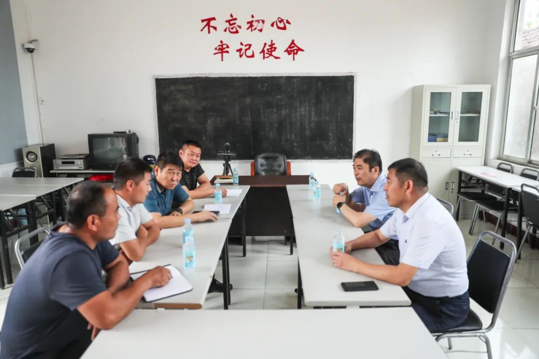 济南新材料产业园区管委会主任韩利师调研软弱涣散党组织整顿工作