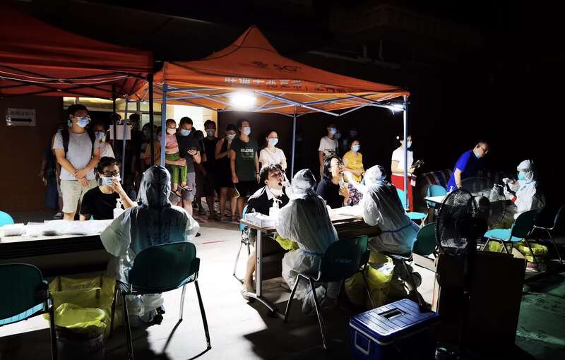 广州越秀再现感染者 社区连夜核检，与境外输入病例关联