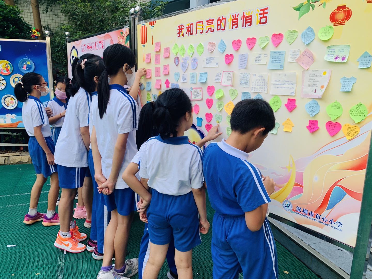 吟、写、绘、品、赏，布心小学中秋节庆课程致敬传统文化
