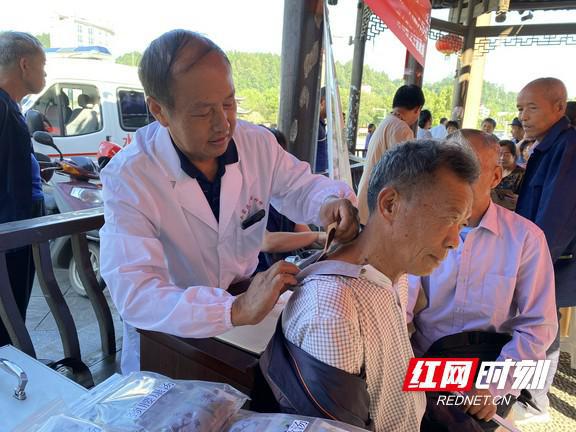 龙山县卫健局开展“土家医药苗医药宣传日”活动