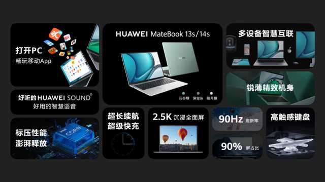 2021年最值得买的笔记本 华为MateBook 13s/14s将开售