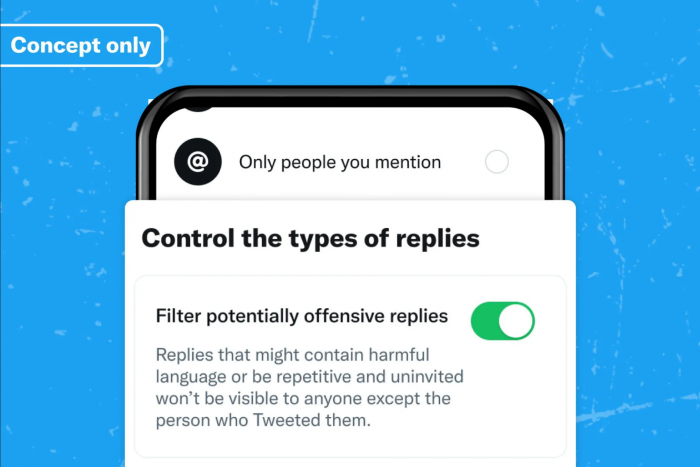 Twitter又一功能试验：探索对推文的“过滤”和“限制”
