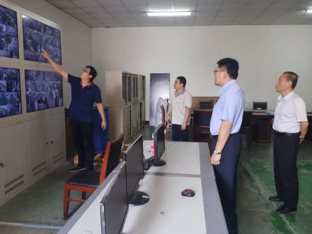 济南新材料产业园区领导带队开展节前安全生产检查