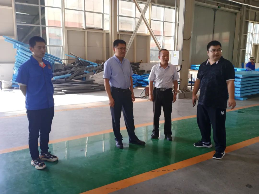 济南新材料产业园区领导带队开展节前安全生产检查