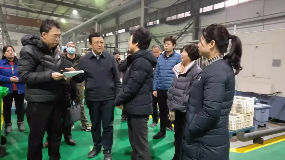 洛陽市副市長王軍調(diào)研洛陽鴻元軸承
