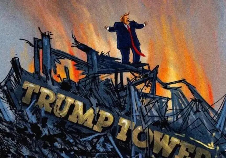 是真的！ 美國正崩潰，特朗普里外不是人，支持者威脅要�處決他�