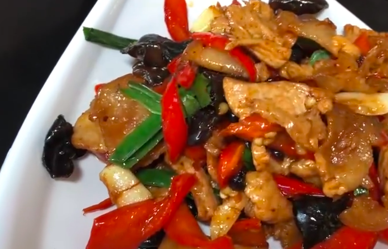 圖片[8]-木耳炒肉的做法 肉片滑嫩可口冬天要多吃-起舞食譜網