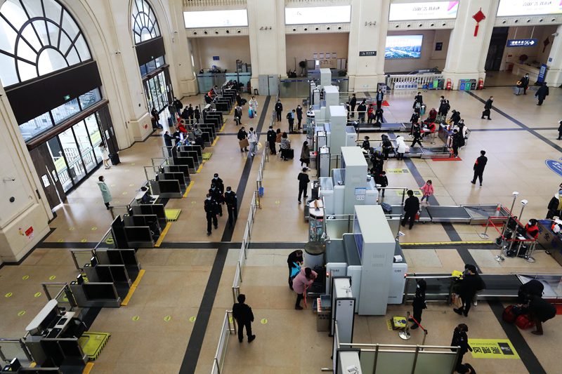 铁路大调图，武汉铁路警方全力保安全