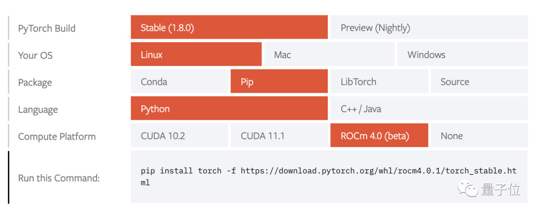 PyTorch1.8正式支持AMD，煉丹不必NVIDIA