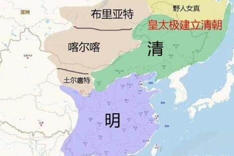 从五张地图看清朝的扩张历史：从弹丸之地到统一全国