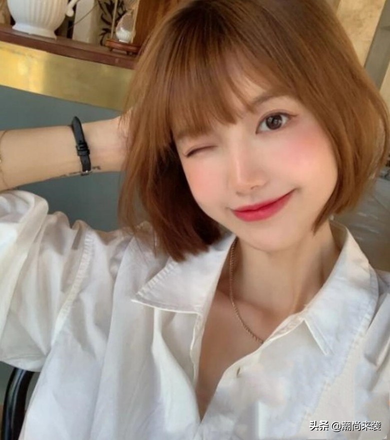The big face girl is suitable for hairstyle, 6 different hair style ...