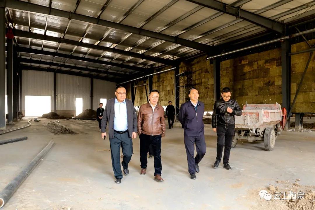 大同市副市长郝献民考察恒宗集团北方医药有限公司新型GMP工厂