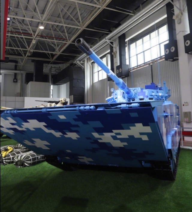 05式两栖战车其他国家陆战队羡慕的装备，真正的