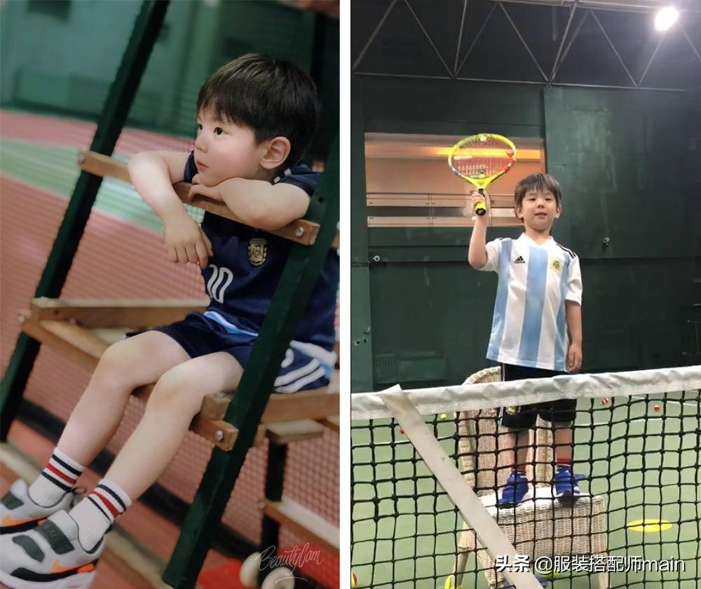 10後都這麼會穿？ 7歲嗯哼私服洋氣不古板，小孩就該有小孩的樣