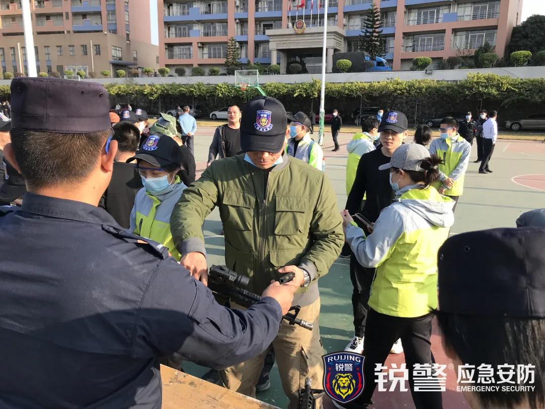 锐警应急安防：广州市城市道路路政管理所冬季消防安全应急演练