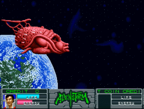 街機(jī)游戲讓人毛骨悚然的大腦BOSS，每一場(chǎng)戰(zhàn)斗都玩得心驚膽戰(zhàn)